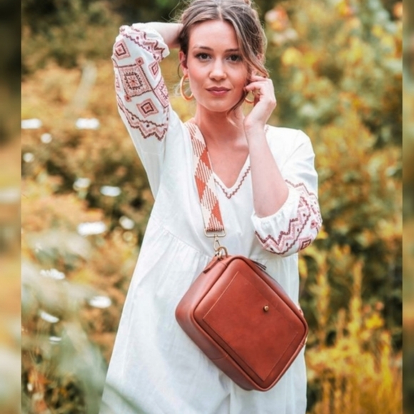 Madewell Embroideredsleeve Popover Midi 